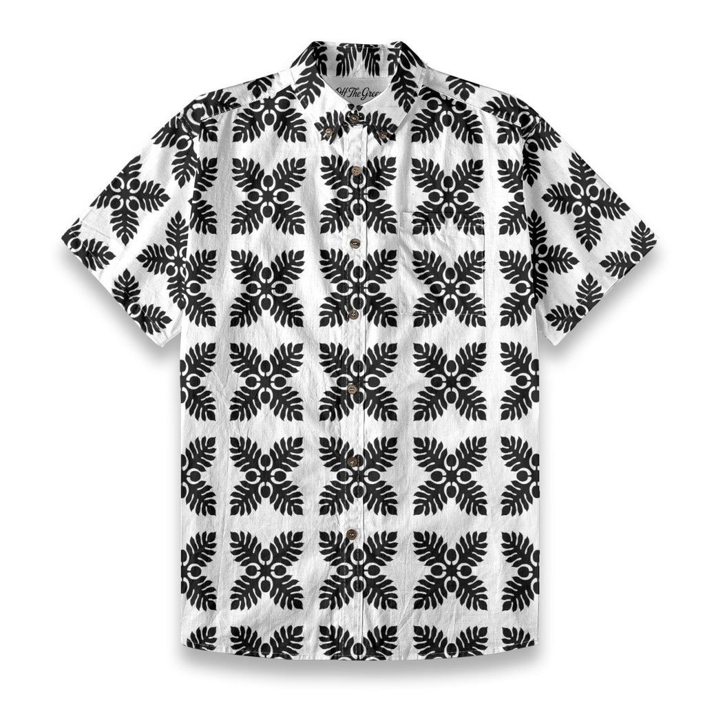 Ulu B/W Aloha Shirt