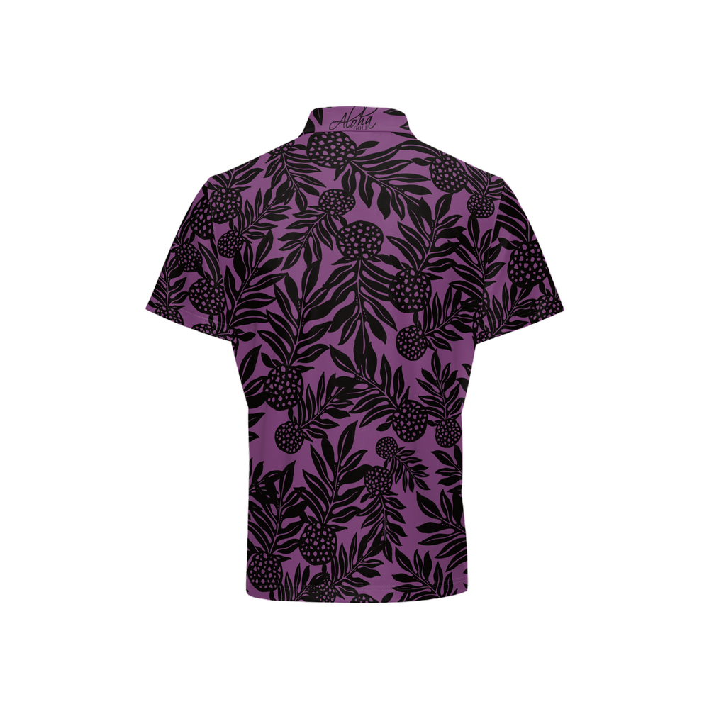 AGI Purple ULU Mens Polo