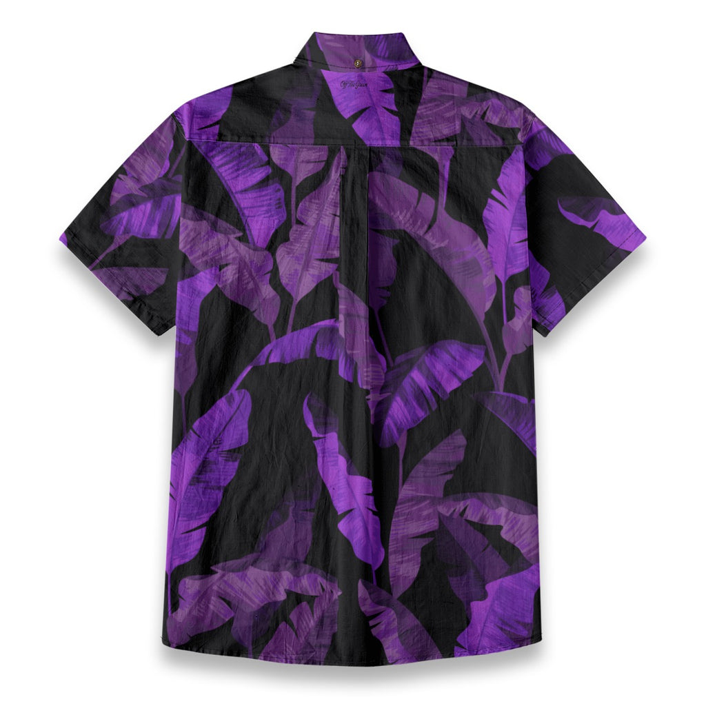 Purple Palm Aloha Shirt