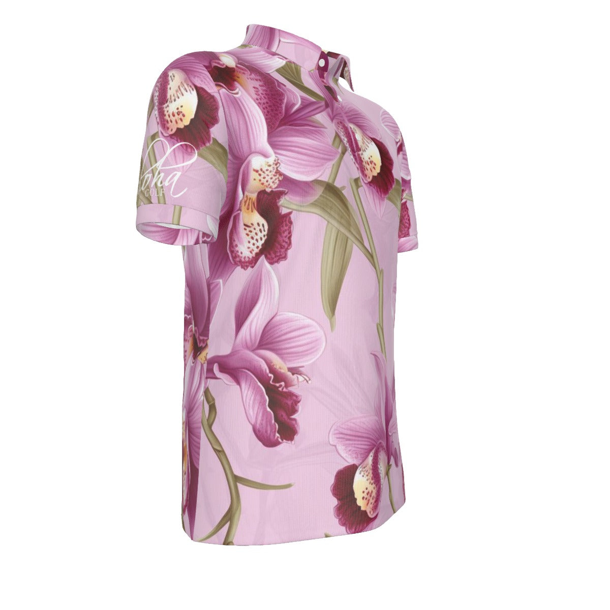 AGI Pink Orchid Mens Polo