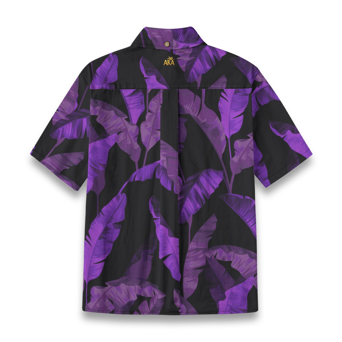 Purple Leaf Aloha Shirt