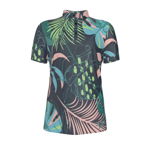 AGI Dark and Bright Leaf Mens Polo