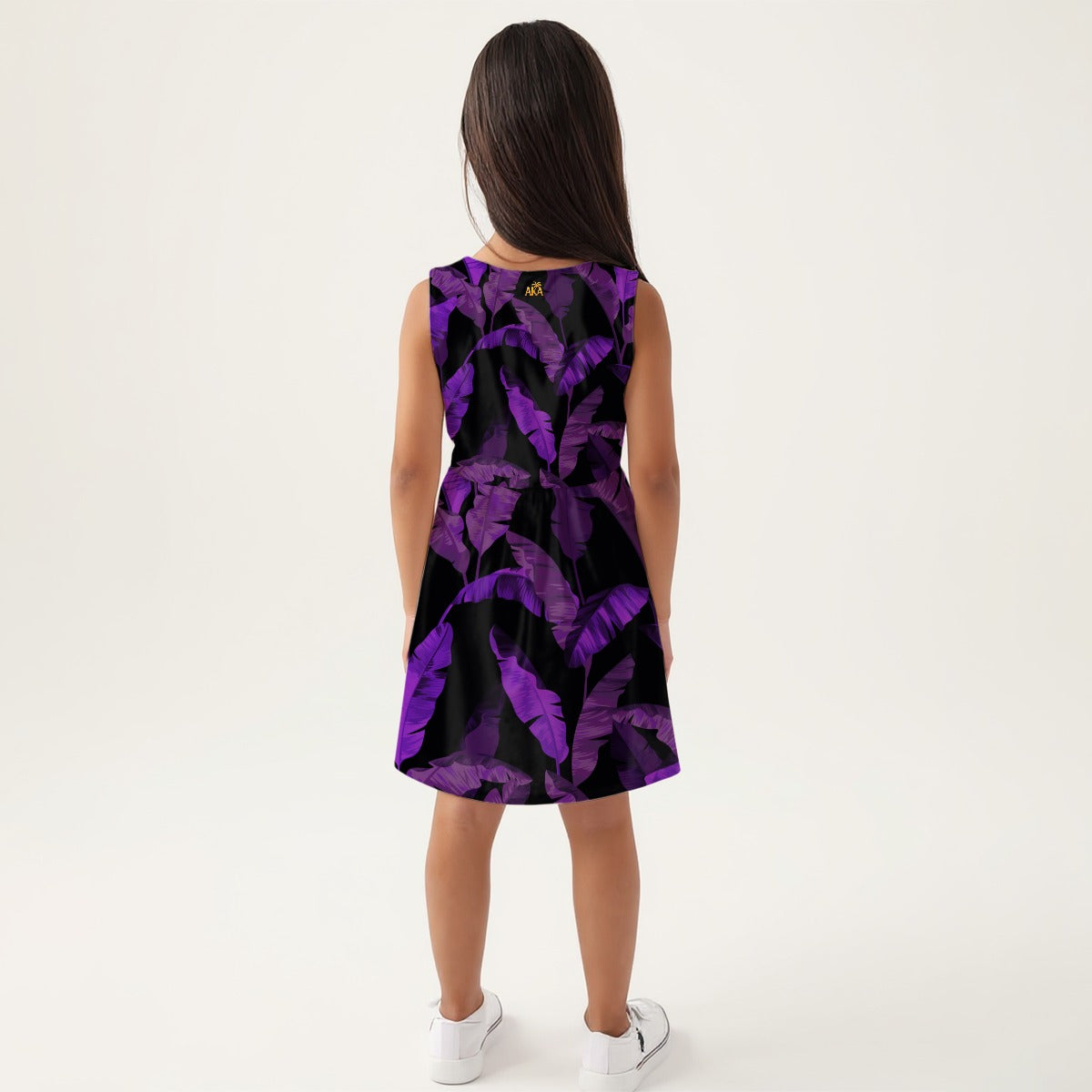 Purple Leaf Dress