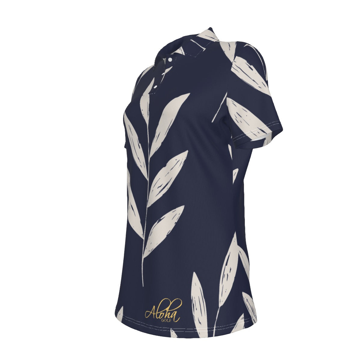 AGI Ladies Blue Leaf Polo