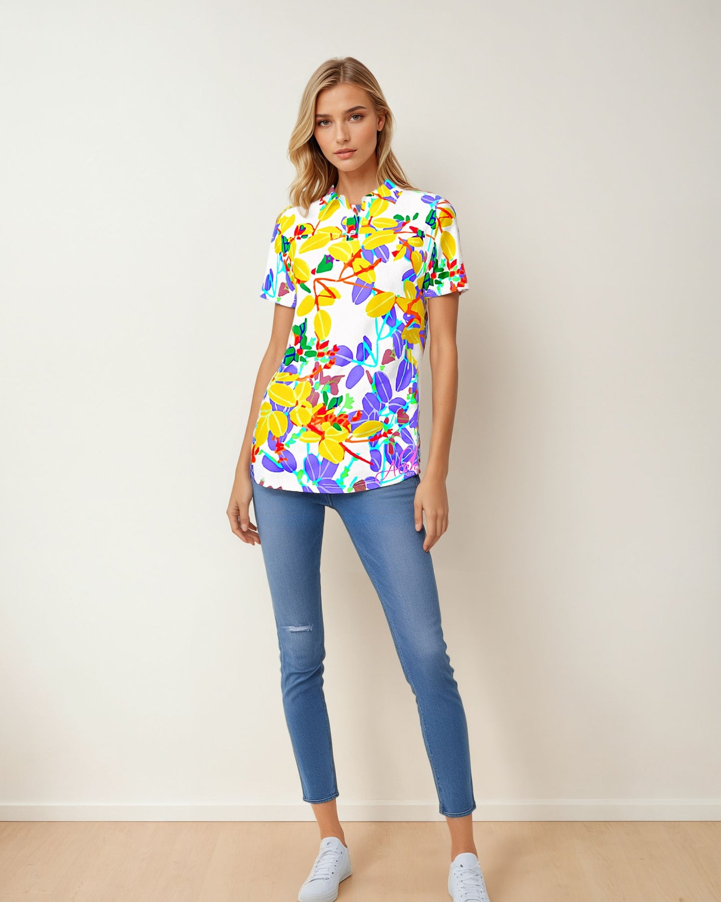 AGI Bright Fall Ladies Polo