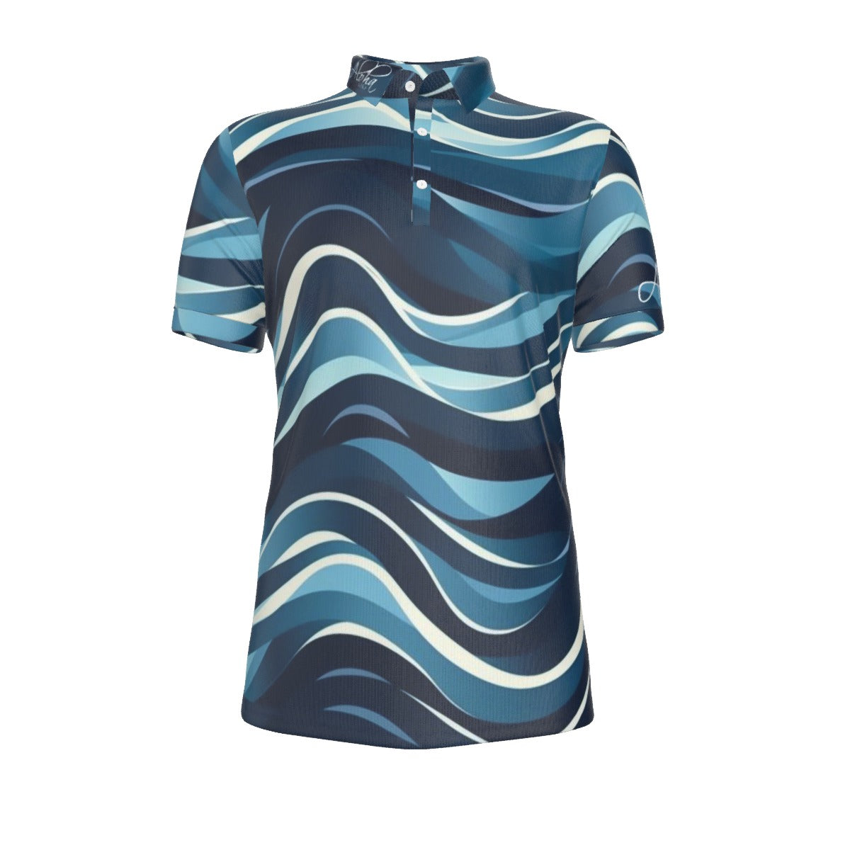 AGI Blue wave Mens Polo