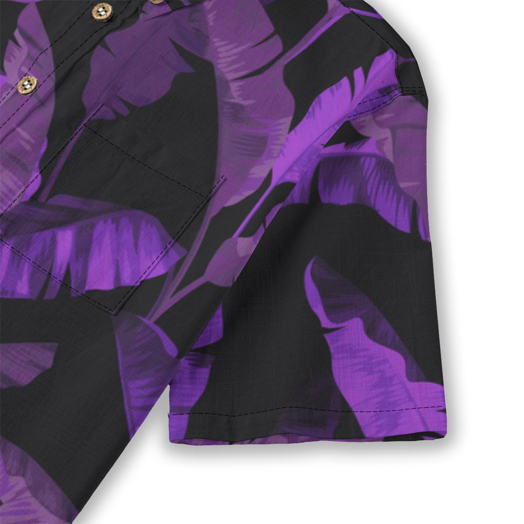 Purple Leaf Aloha Shirt