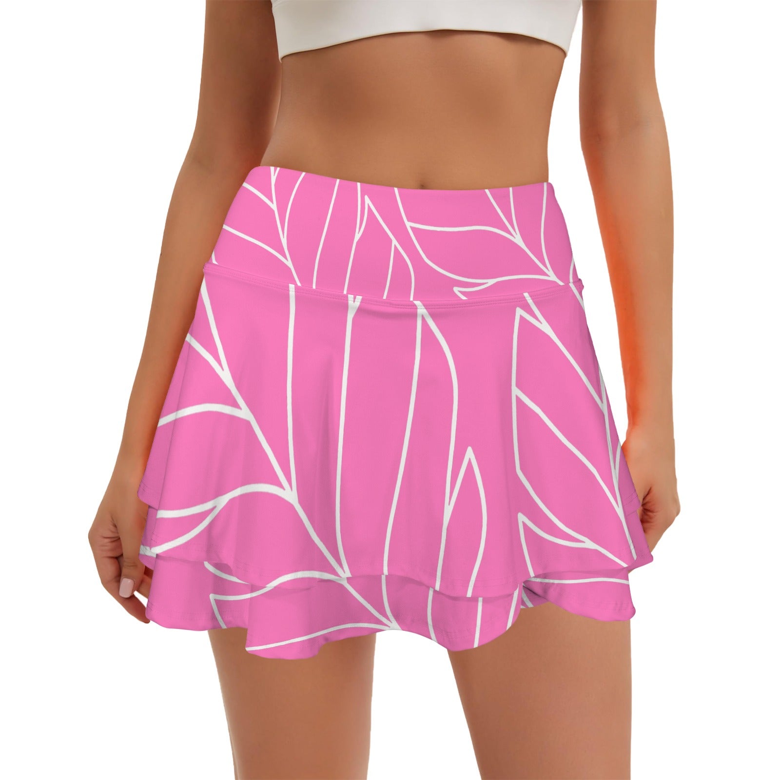 pink skirt