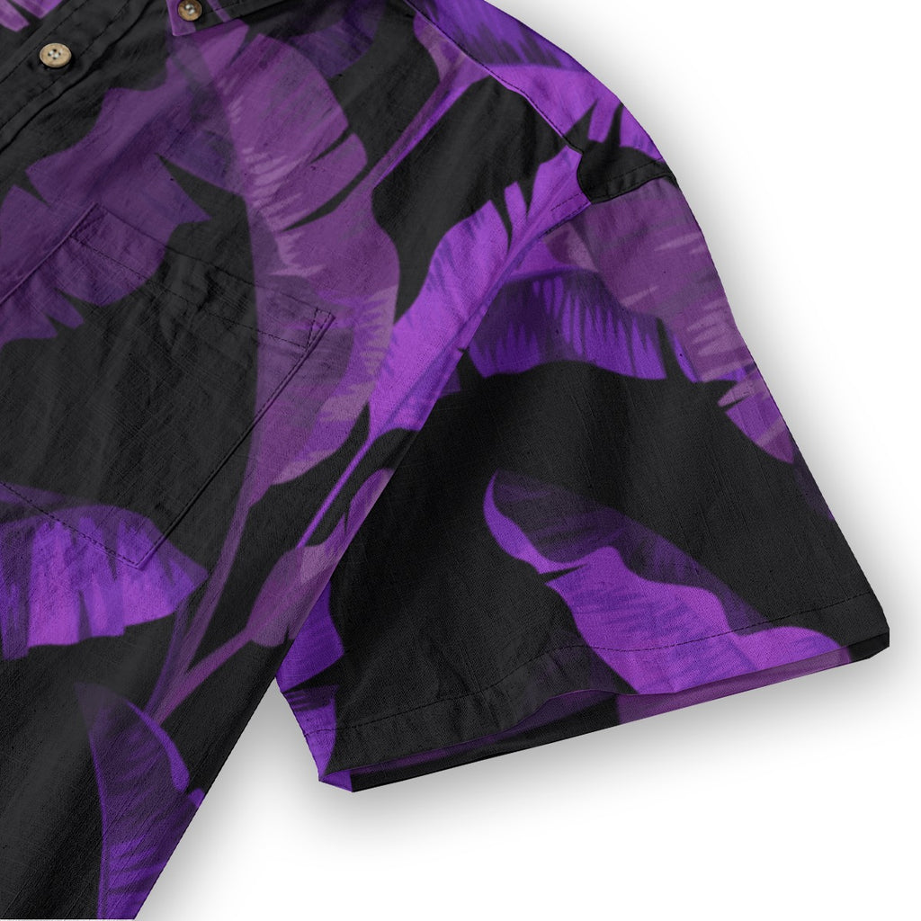 Purple Palm Aloha Shirt