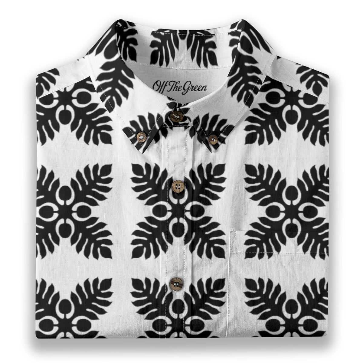 Ulu B/W Aloha Shirt