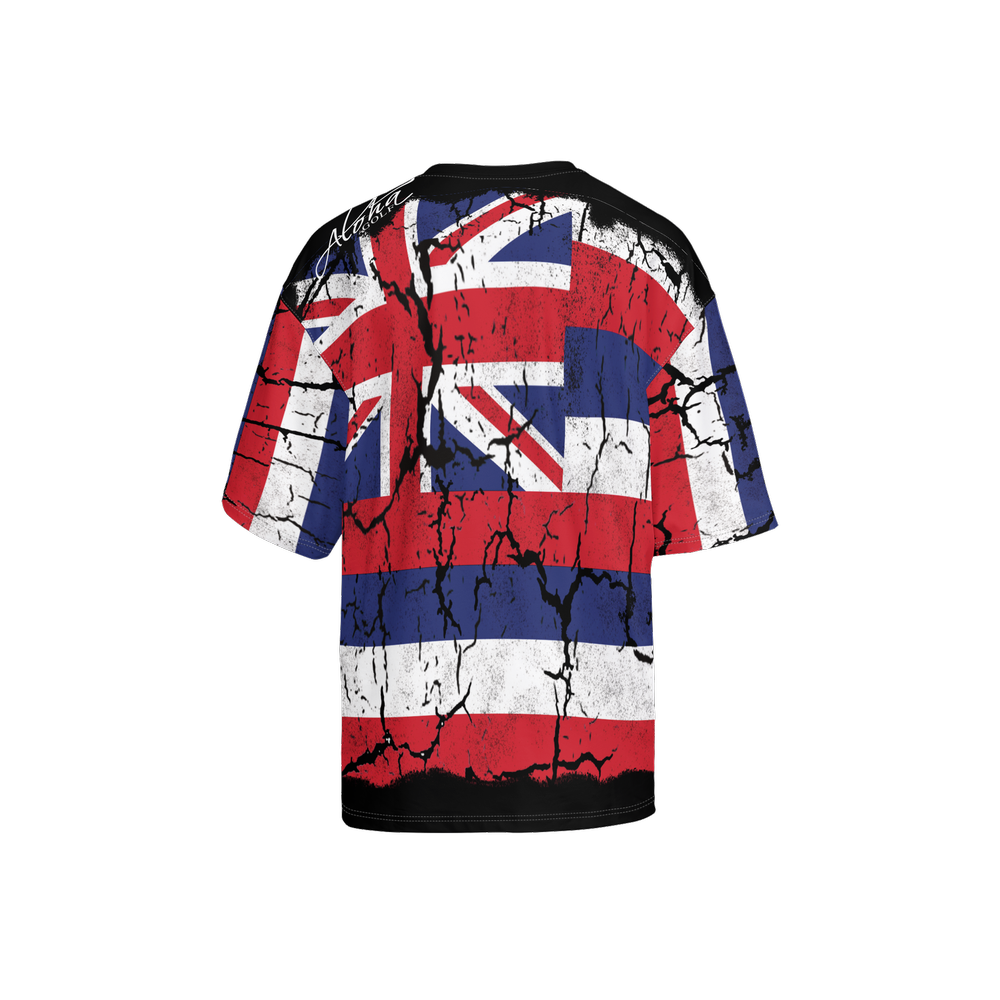 AGI HAWAII FLAG Oversized  T-Shirt