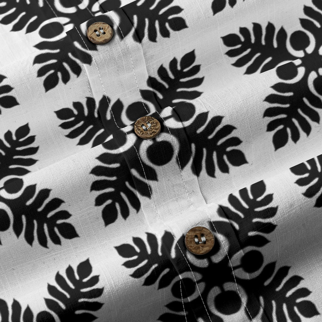 Ulu B/W Aloha Shirt