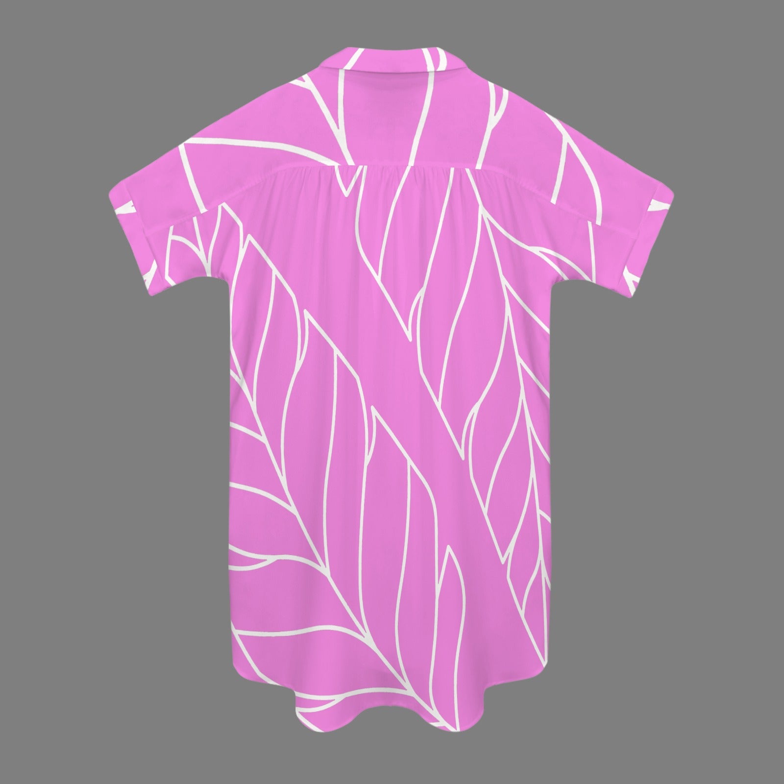 Off The Green pink and white palm simple