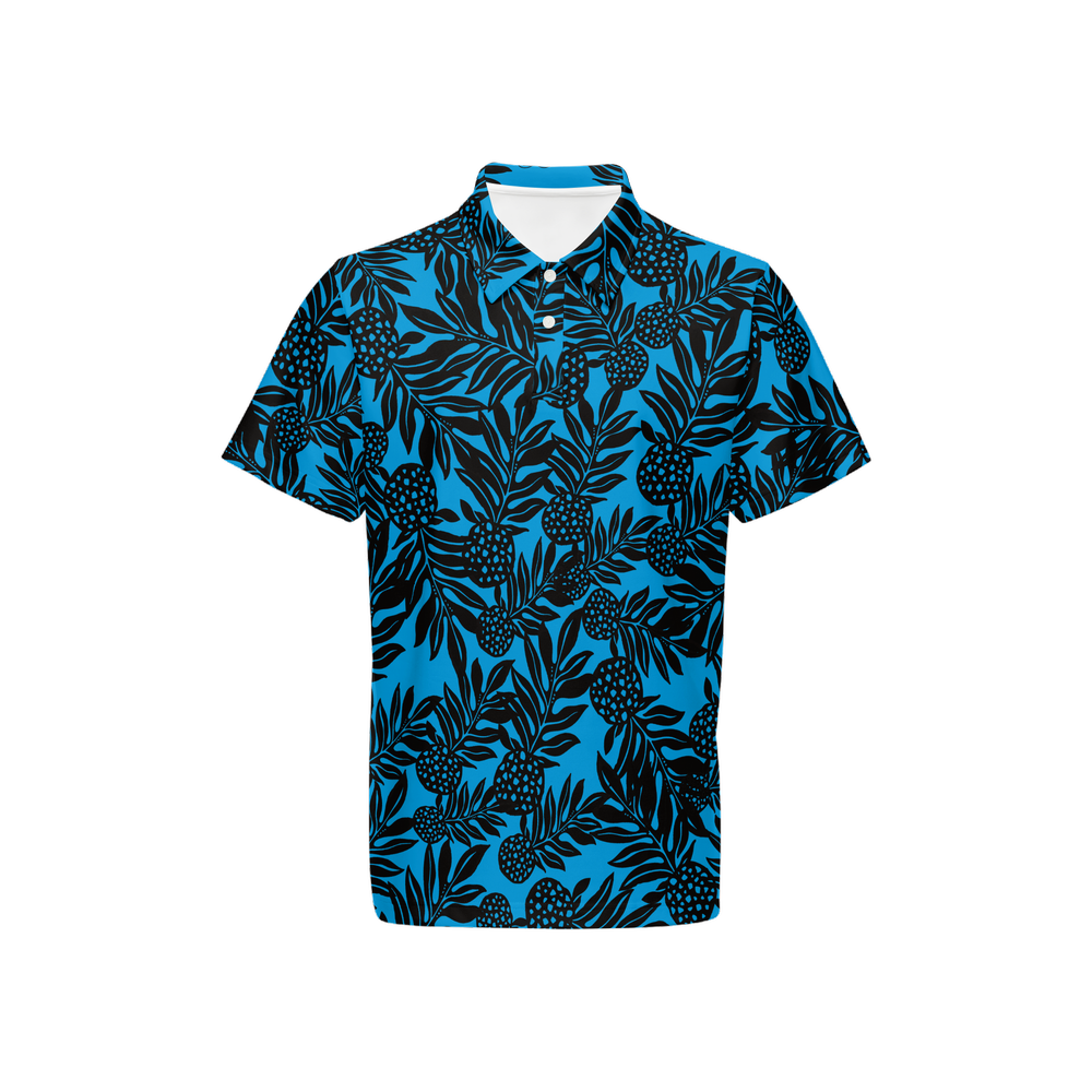 AGI Blue ULU Mens Polo