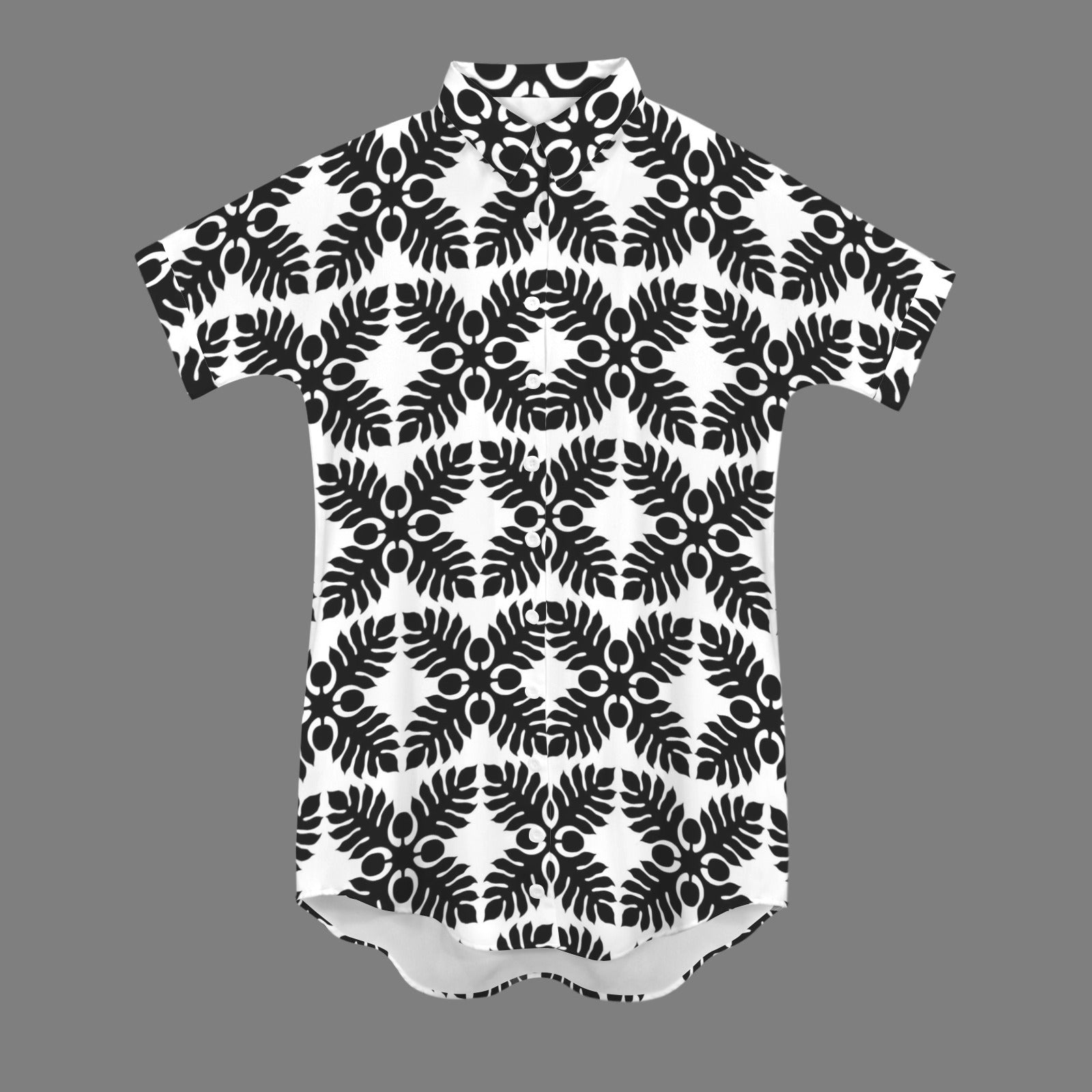 Off The Green Black and white quilt