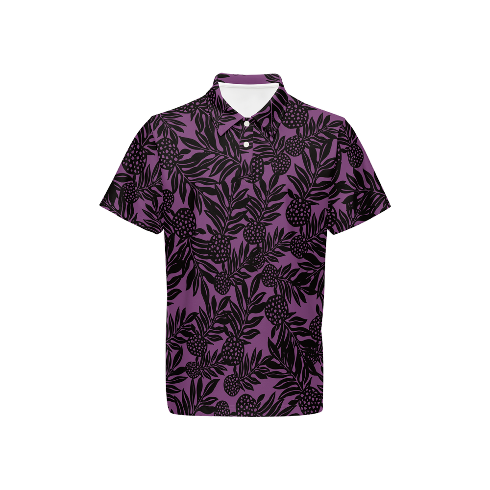 AGI Purple ULU Mens Polo