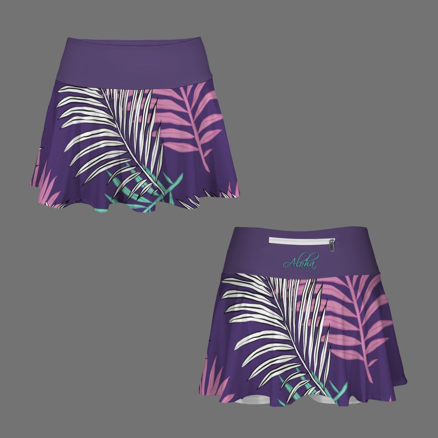 AGI Purple Palm SKIRT