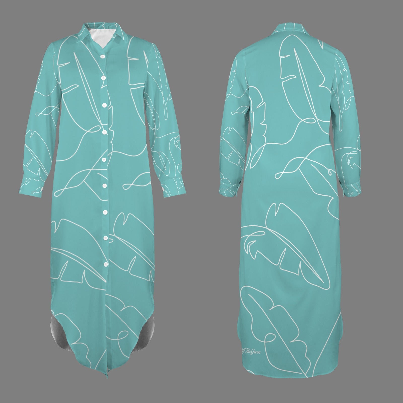 Simple Leaf sea green