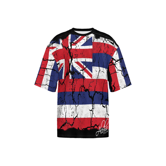 AGI HAWAII FLAG Oversized  T-Shirt